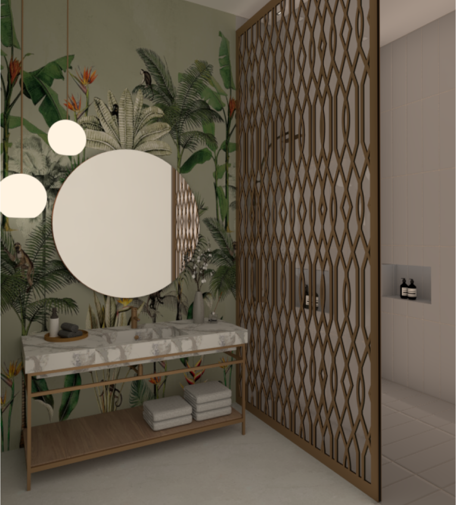 IMAGEN DE BAÑO TROPICAL