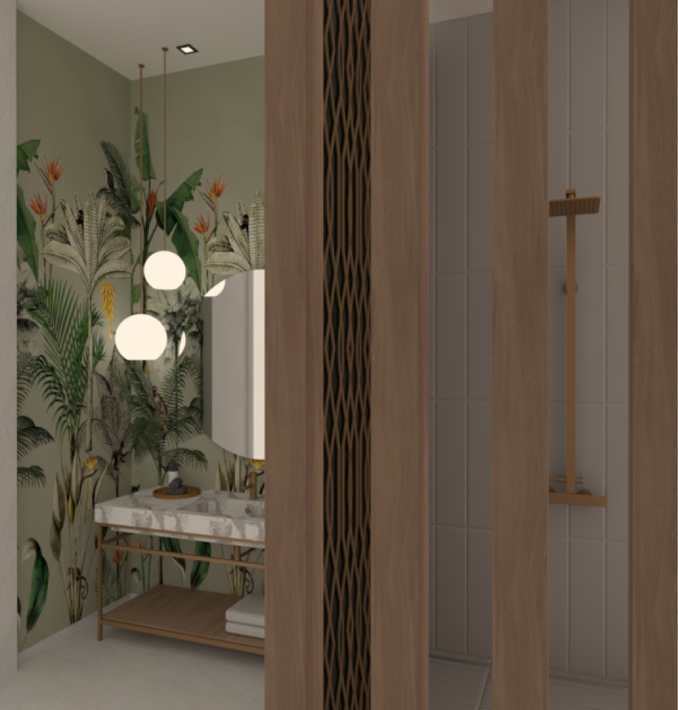 IMAGEN DE BAÑO TROPICAL